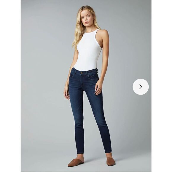 DL1961 Florence Skinny Mid Rise Instasculpt‎ Skinny Jeans in Pulse Size 29 - Picture 1 of 11
